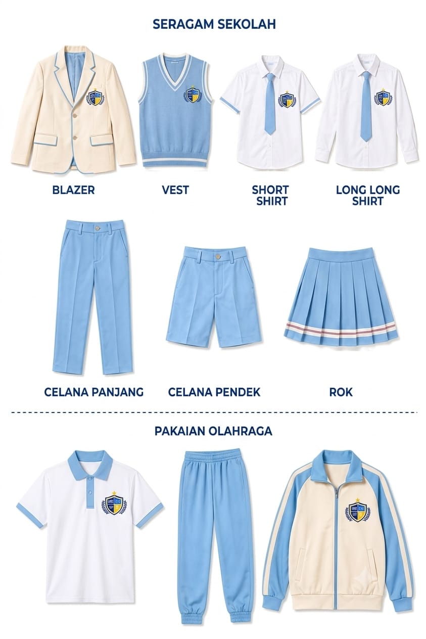 Katalog Detail Seragam — Biru Langit