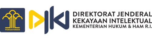 Logo resmi Direktorat Jenderal Kekayaan Intelektual (DJKI)