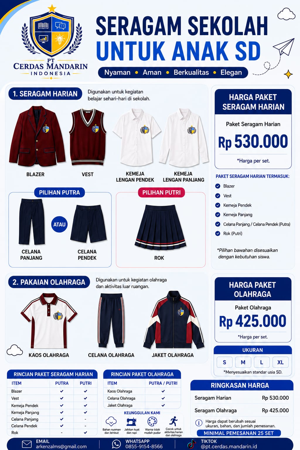 Seragam Sekolah SD