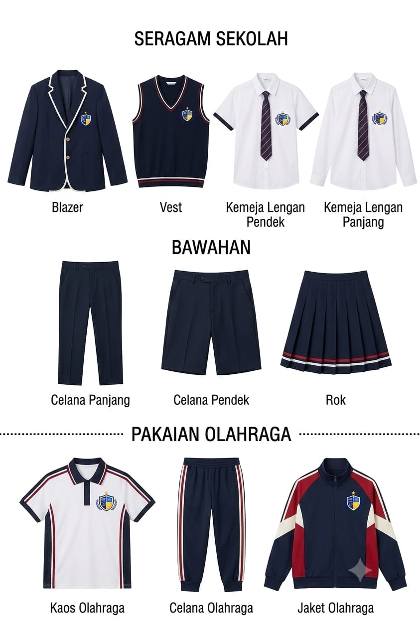 Katalog Detail Seragam — Navy